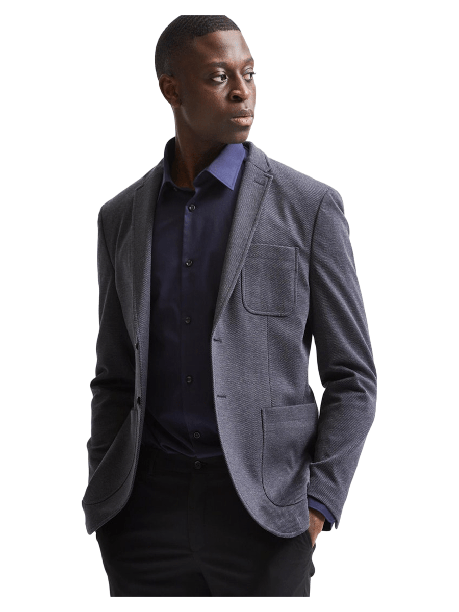 Selected Men Skjorter 16080200_peacoat_M - Bygholm Menswear